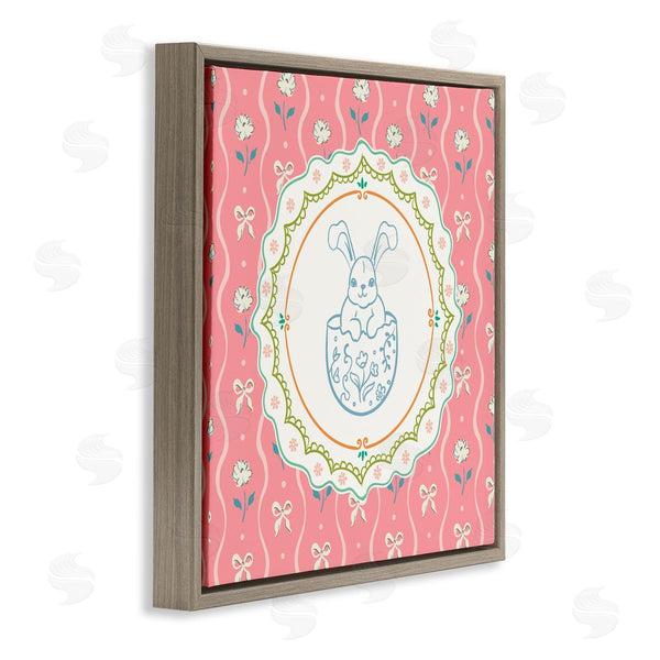 Stupell Industries Angela Steahling | Spring Bunny & Egg Shell Wall Art