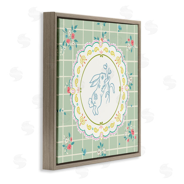Stupell Industries Angela Steahling | Spring Bunny On Doily Wall Art