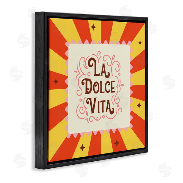 Stupell Industries Angela Steahling | Whimsical Classic La Dolce Vita