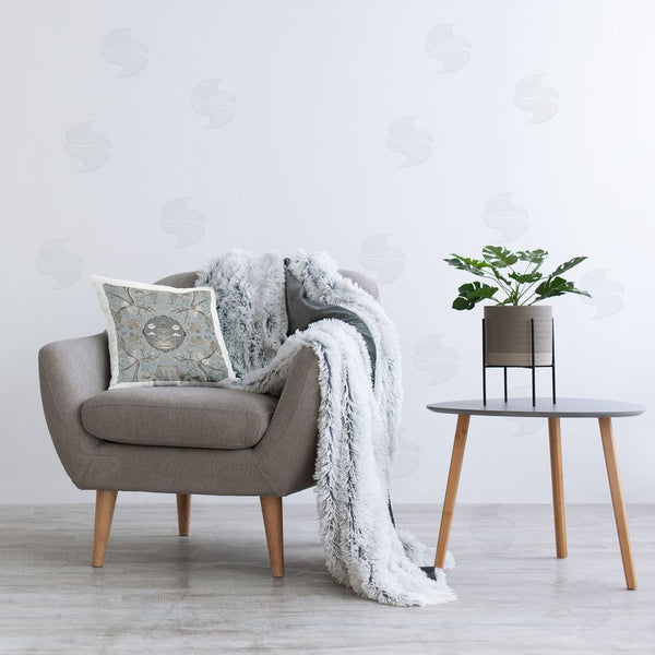 Stupell Industries Ani Del Sol | Asian Inspired Garden Printed Throw Pillow