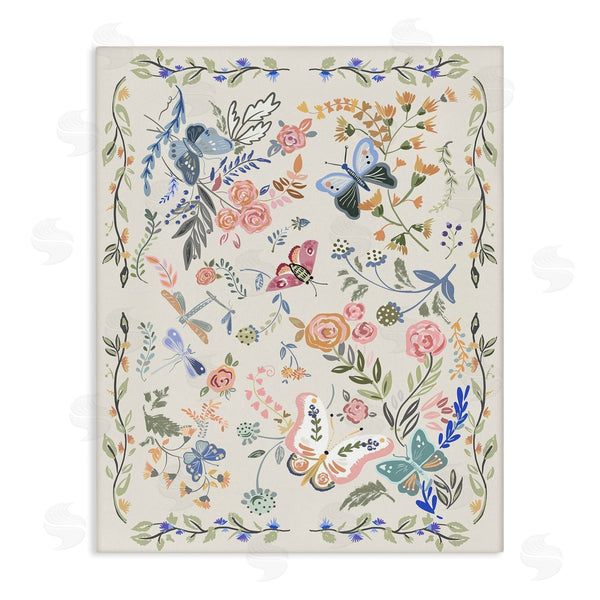 stupell industries Ani Del Sol | Flowers & Garden Friends Wall Art
