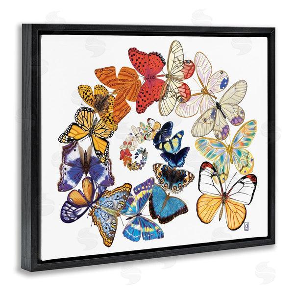 Stupell Industries Ann Jasperson | Fly Away Butterflies Wall Art
