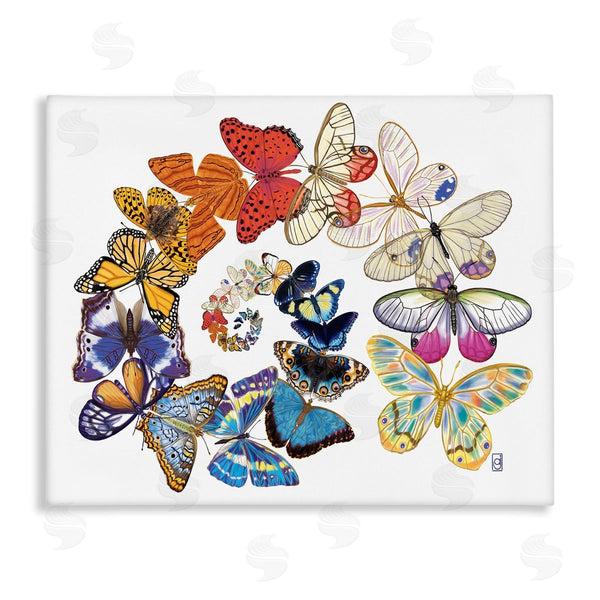 stupell industries Ann Jasperson | Flying Butterfly Spiral Wall Art