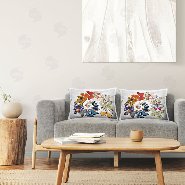 Stupell Industries Ann Jasperson | Swirling Spirals Butterflies