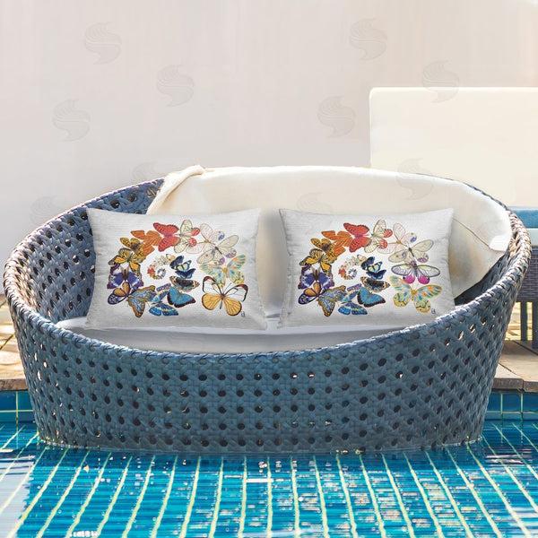 Stupell Industries Ann Jasperson | Swirling Spirals Butterflies