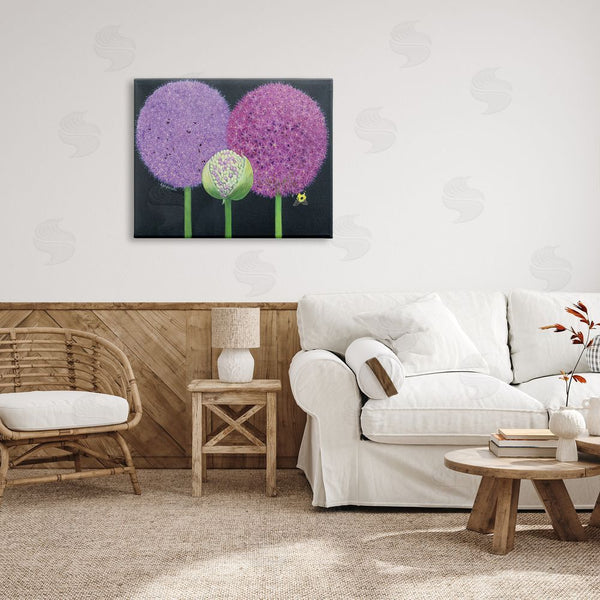 Stupell Industries Ann Jasperson | Vintage Allium Plants Wall Art