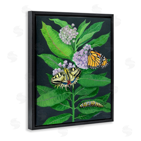 Stupell Industries Ann Jasperson | Vintage Milkweed And Insects