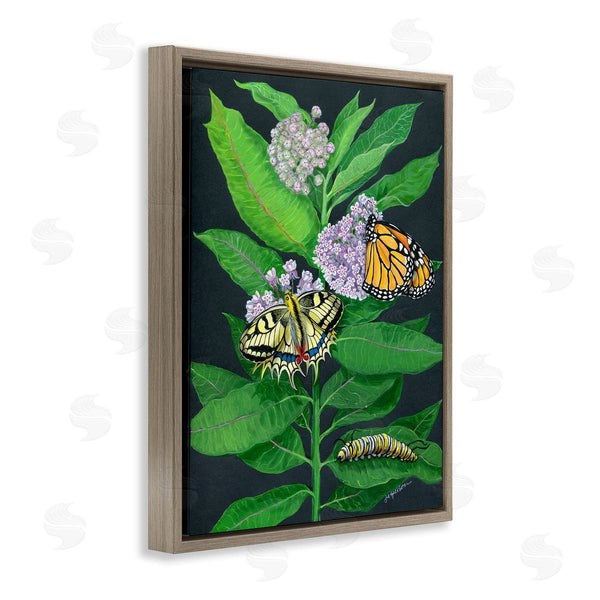 Stupell Industries Ann Jasperson | Vintage Milkweed And Insects
