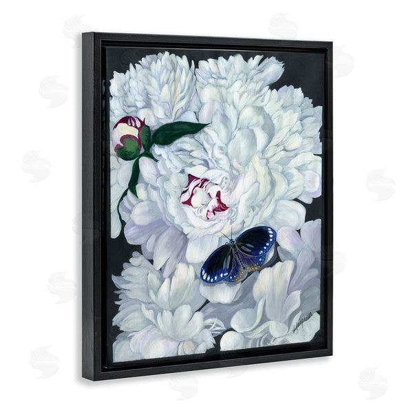 Stupell Industries Ann Jasperson | Vintage Peony And Butterfly