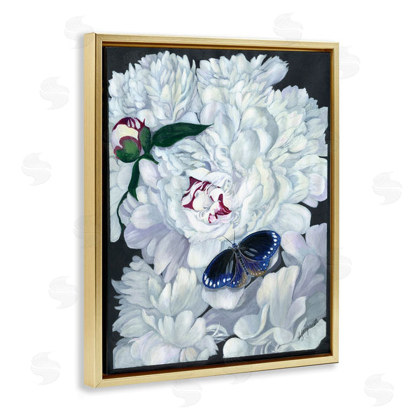 Stupell Industries Ann Jasperson | Vintage Peony And Butterfly