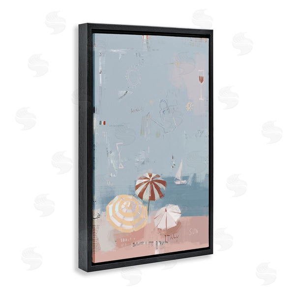 Stupell Industries Anna Lischenko | Abstract Coastal Beach Vacation