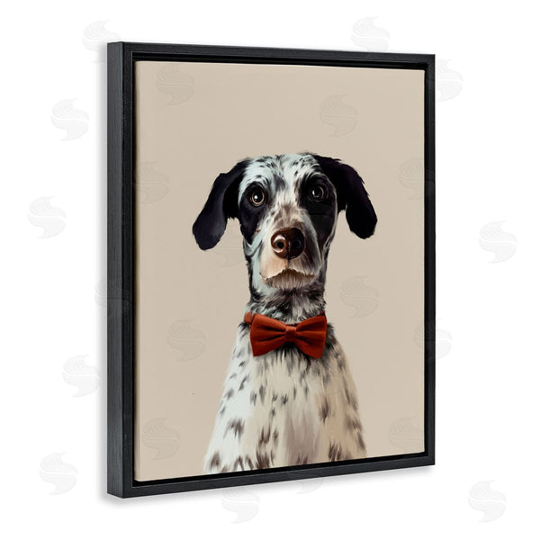 Stupell Industries Anna Lischenko | Dog In Bow Tie Portrait