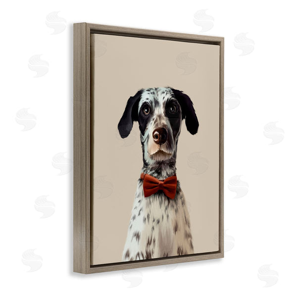 Stupell Industries Anna Lischenko | Dog In Bow Tie Portrait