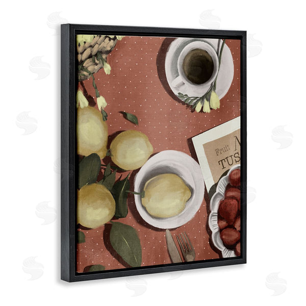 Stupell Industries Anna Lischenko | Italian Coffee & Fruit