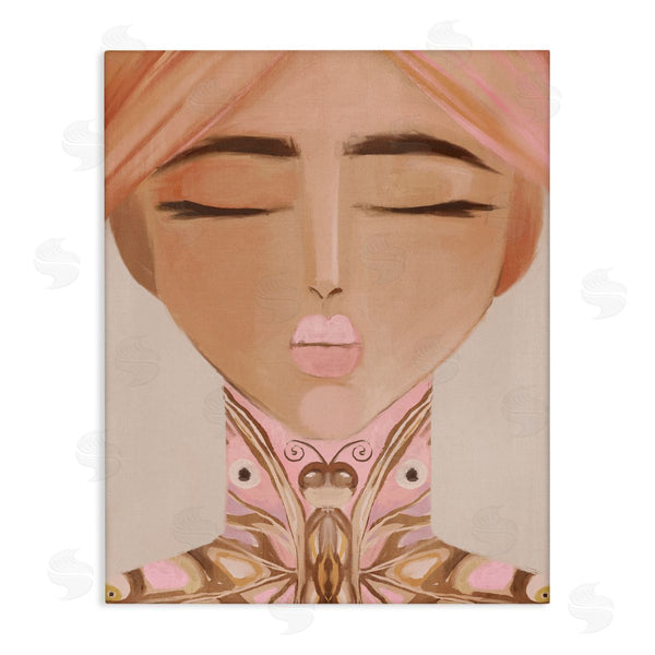stupell industries Anna Lischenko | Lady Butterfly Portrait