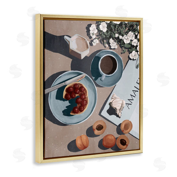 Stupell Industries Anna Lischenko | Morning Brunch Fruit & Coffee