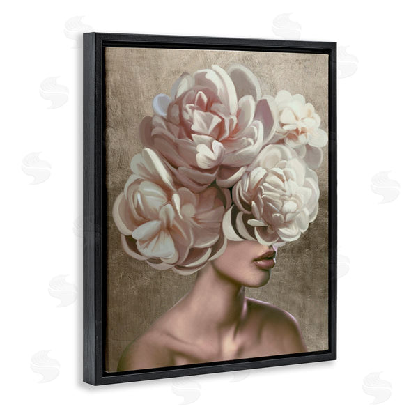 Stupell Industries Anna Lischenko | Surreal Female With Flowers