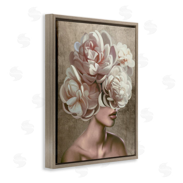 Stupell Industries Anna Lischenko | Surreal Female With Flowers