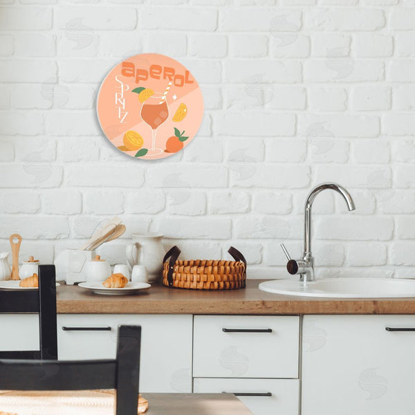 Stupell Industries Anna Quach | Aperol Spritz Funky Cocktail Wall Art