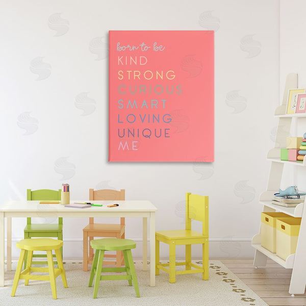 Stupell Industries Anna Quach | Born To Be Adjectives Wall Art