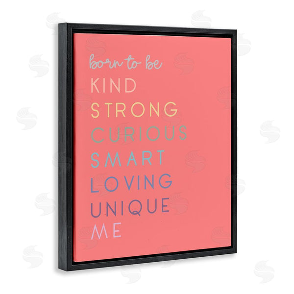 Stupell Industries Anna Quach | Born To Be Adjectives Wall Art
