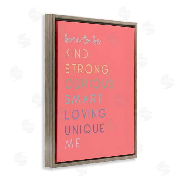 Stupell Industries Anna Quach | Born To Be Adjectives Wall Art