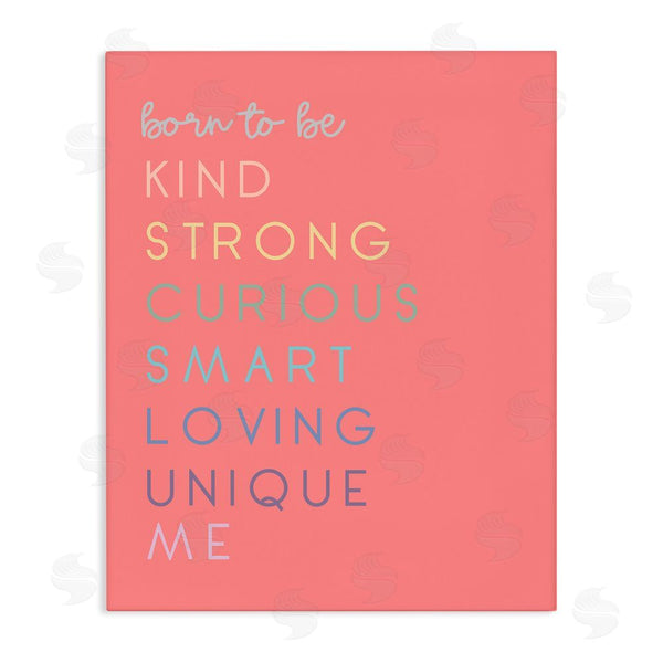 stupell industries Anna Quach | Born To Be Adjectives Wall Art