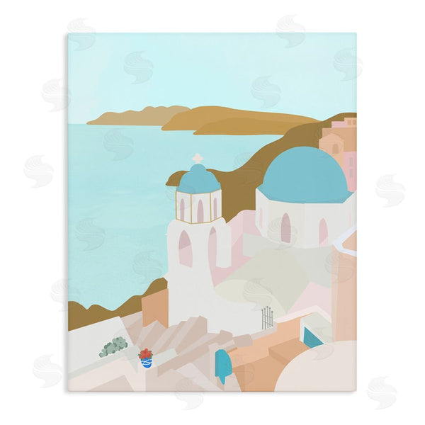 stupell industries Anna Quach | Coastal Santorini Vibes Wall Art