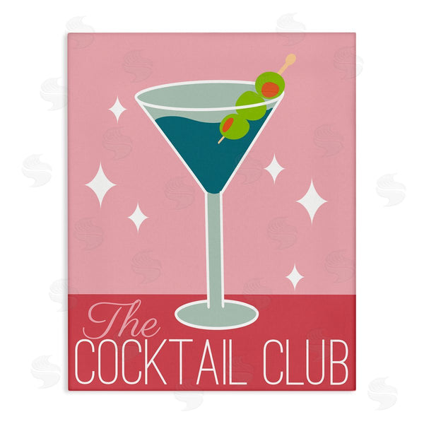 stupell industries Anna Quach | Cocktail Club Typography Wall Art