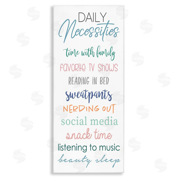stupell industries Anna Quach | Daily Necessities Self-Care List Wall Art