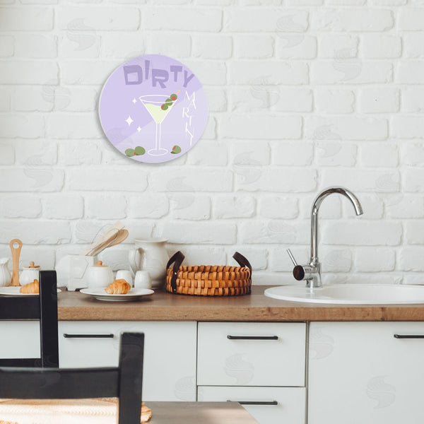 Stupell Industries Anna Quach | Dirty Martini Funky Cocktail Wall Art