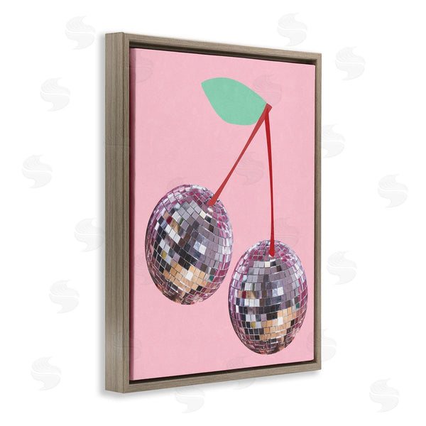 Stupell Industries Anna Quach | Disco Ball Cherries Wall Art