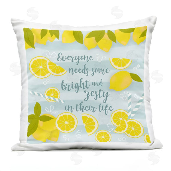 Stupell Industries Anna Quach | Everyone Needs Bright & Zesty Throw Pillow