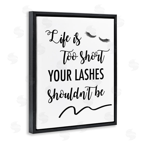 Stupell Industries Anna Quach | Fun Lashes Phrase Wall Art