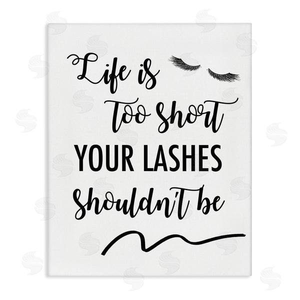 stupell industries Anna Quach | Fun Lashes Phrase Wall Art