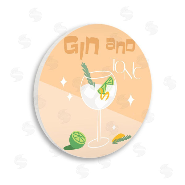 stupell industries Anna Quach | Funky Gin And Tonic Wall Art