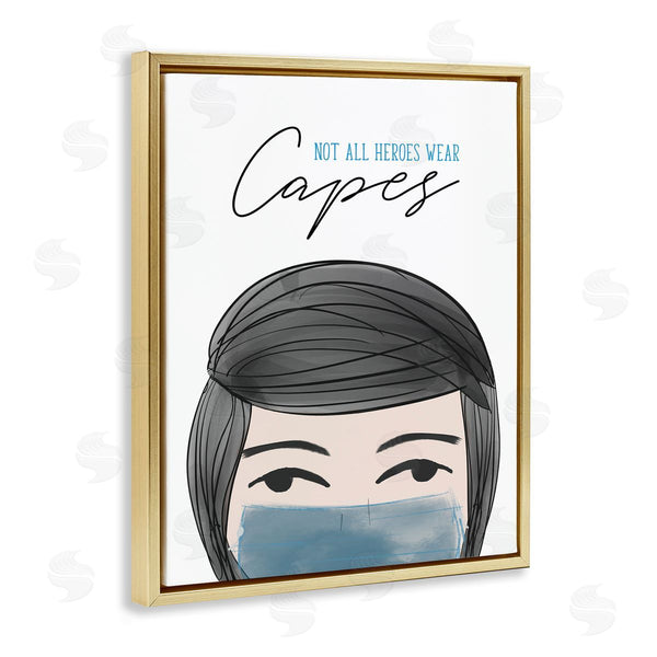 Stupell Industries Anna Quach | Heroes Wear Masks Male