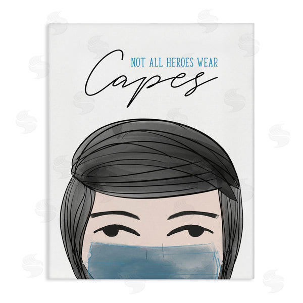stupell industries Anna Quach | Heroes Wear Masks Male