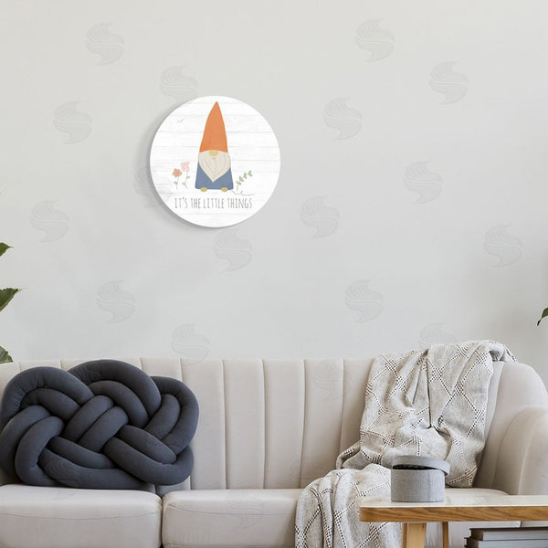 Stupell Industries Anna Quach | It's The Little Things Gnome Wall Art