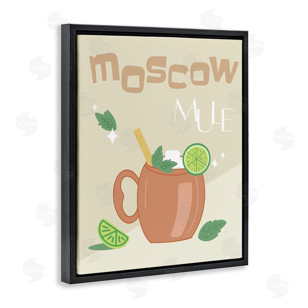 Stupell Industries Anna Quach | Moscow Mule Typography Wall Art