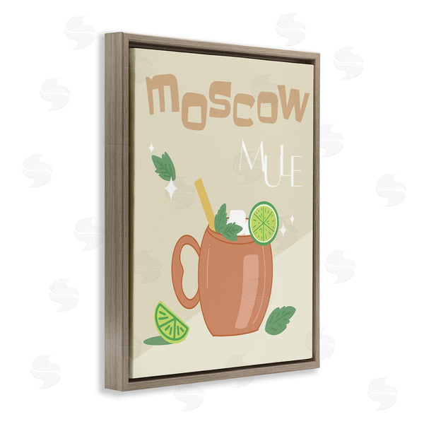 Stupell Industries Anna Quach | Moscow Mule Typography Wall Art