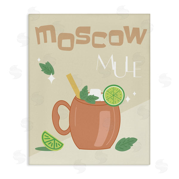 stupell industries Anna Quach | Moscow Mule Typography Wall Art