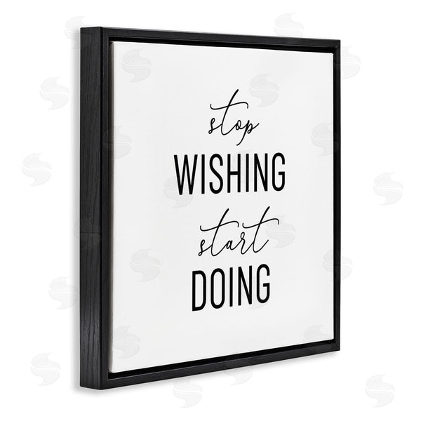 Stupell Industries Anna Quach | Motivational Start Doing Wall Art