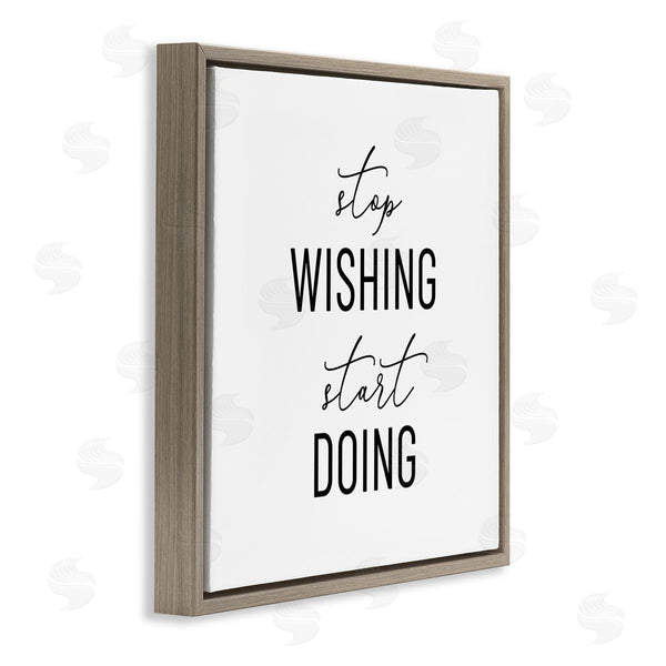 Stupell Industries Anna Quach | Motivational Start Doing Wall Art