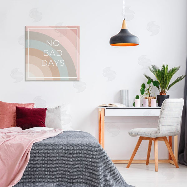 Stupell Industries Anna Quach | No Bad Days Rainbow Wall Art