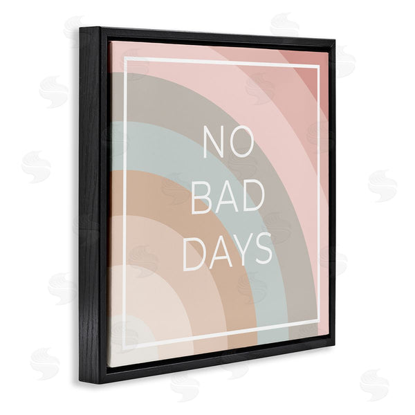 Stupell Industries Anna Quach | No Bad Days Rainbow Wall Art