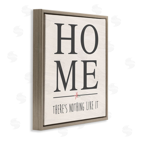 Stupell Industries Anna Quach | Nothing Like Home Phrase
