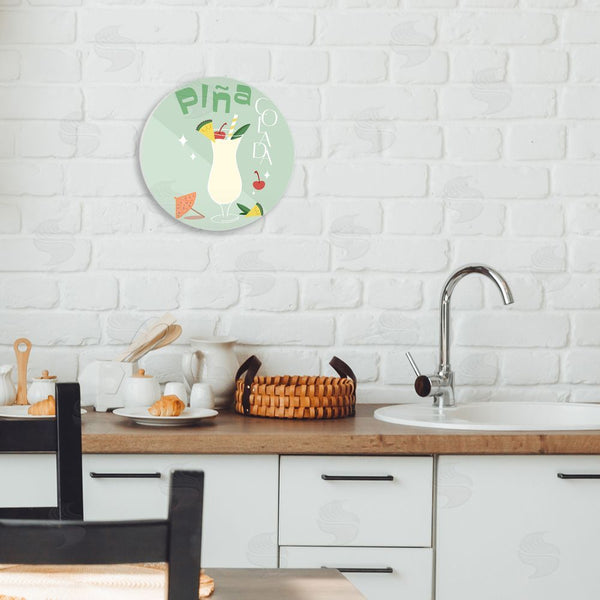 Stupell Industries Anna Quach | Pina Colada Funky Cocktail Wall Art