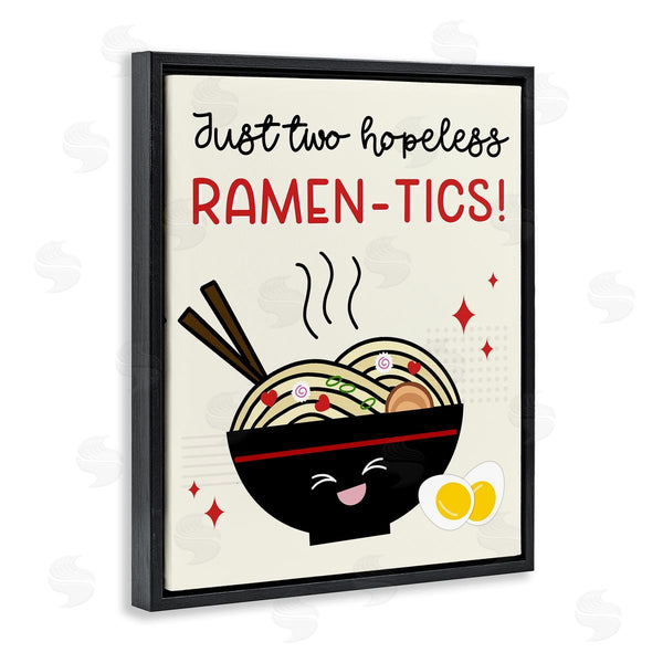 Stupell Industries Anna Quach | Two Hopeless Ramen-tics Wall Art