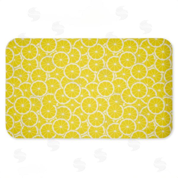 stupell industries Anna Quach | Zesty Lemons Everywhere Anti-Fatigue Mat